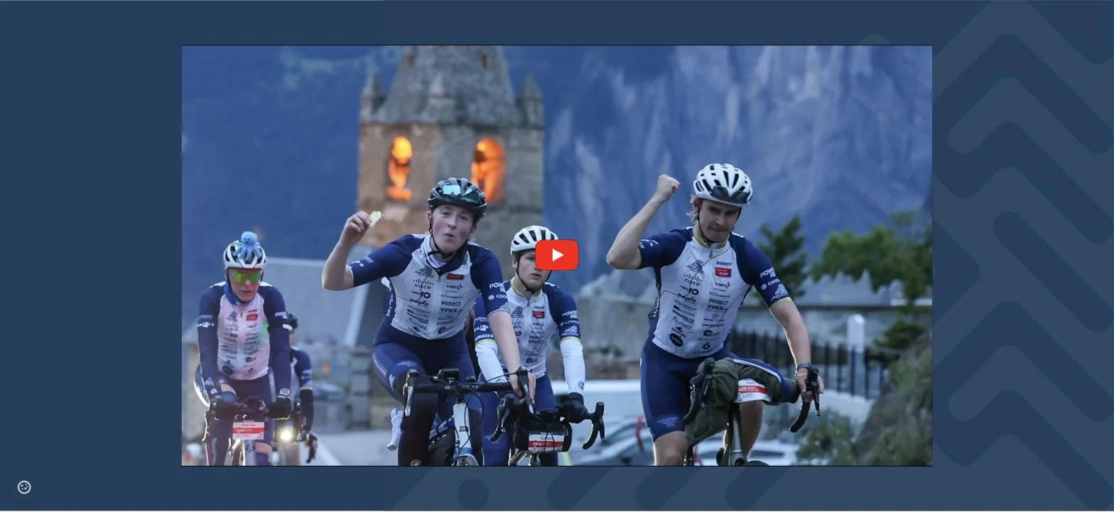 Scherm uit het project Alpe d’HuZes
