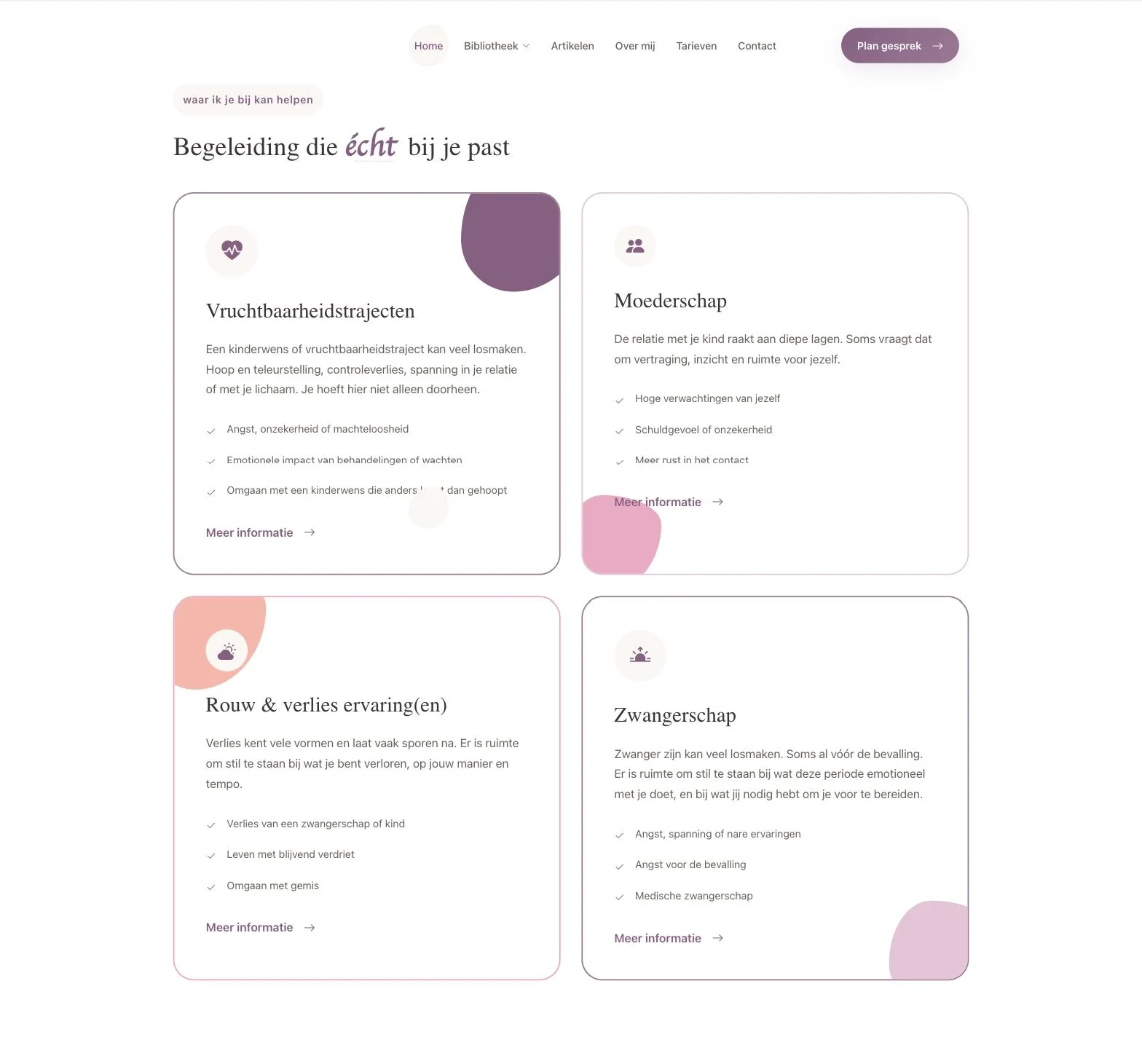 Scherm uit het project Mamafestatie