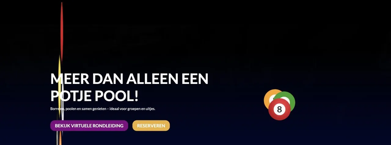 Website van Snookertown